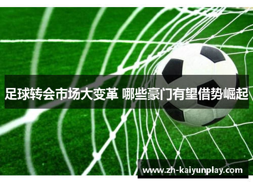 足球转会市场大变革 哪些豪门有望借势崛起